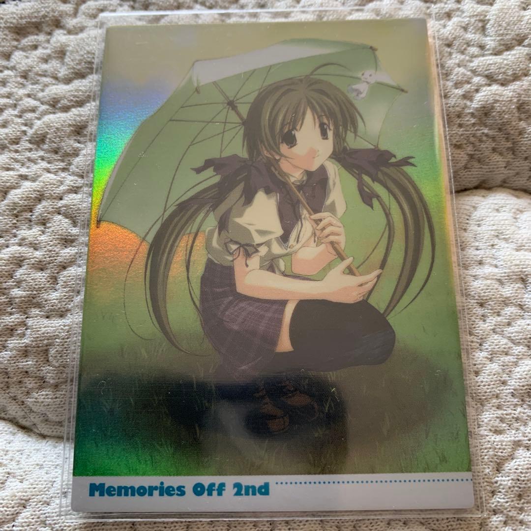 Memories Off 2nd メモリーズオフ カード 2枚 - メルカリ