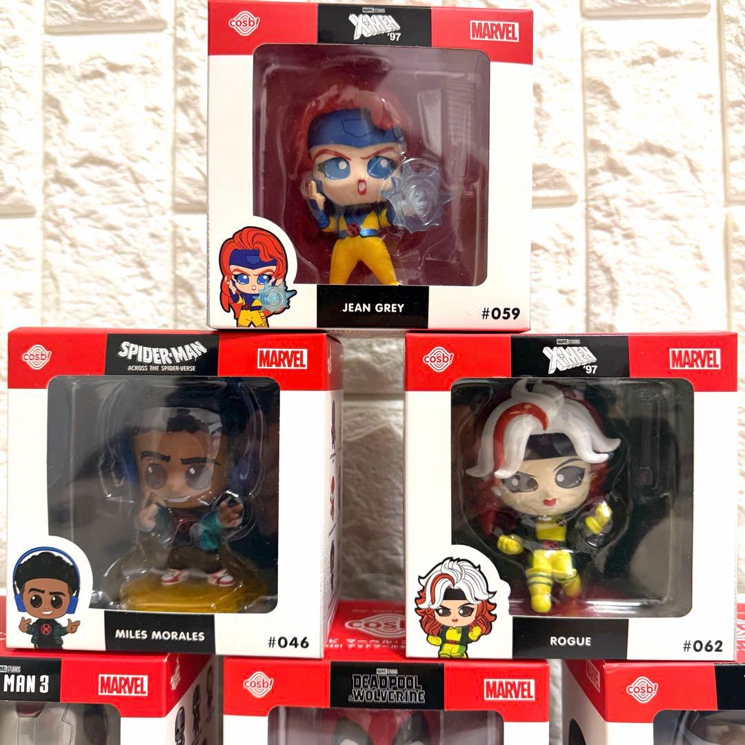 コスビ　マーベル・コレクション　ローグ　デッドプール　アイアンマン　X-MEN