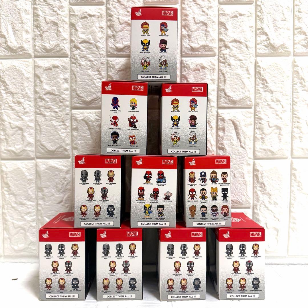 コスビ　マーベル・コレクション　ローグ　デッドプール　アイアンマン　X-MEN