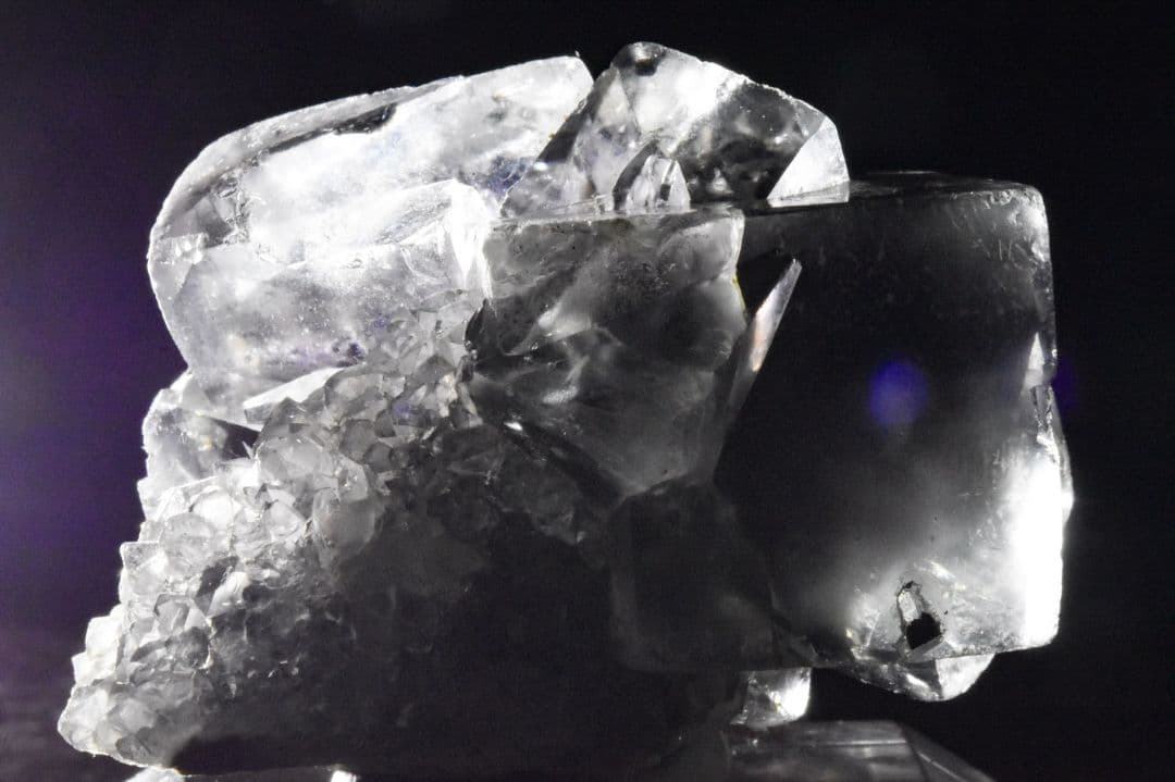 ナイジェリア Akwana産 カラーレスフローライト ドゥルージークォーツ