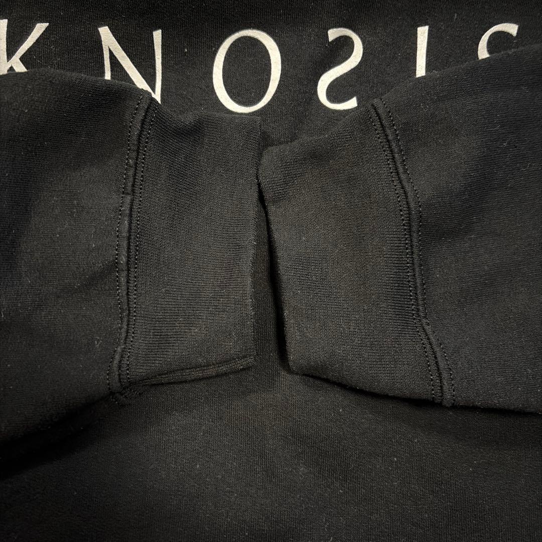 KNOSIS 蛇刺繍 フード付きパーカー 黒 - メルカリ