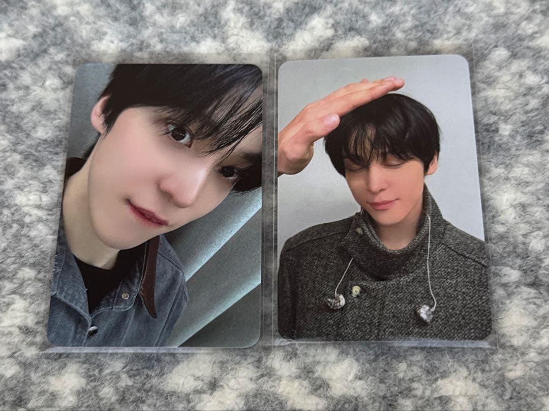 ATEEZ ユノ　ポップアップ 購入特典 ラキドロ 両面 トレカ ATEEZ ヨサン ポップアップ 購入特典 ラキドロ 両面 トレカ - メルカリ