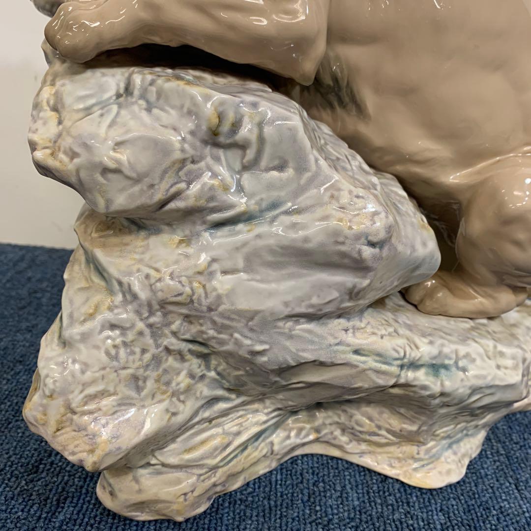 リヤドロ 草原の勇者 ライオン 置物 01008656 LLADRO 置物