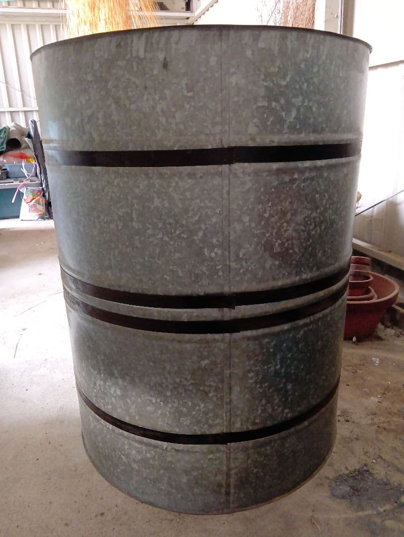 亜鉛メッキ鋼 米びつ　5俵