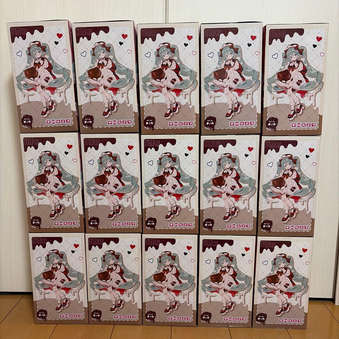 初音ミク×チロルチョコ ミルクver. フィギュア 15体セット - メルカリ