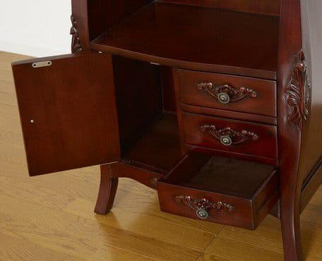 要問合せ♥️イタリア調モダン♥️アンティーク調　収納家具　電話台　チェスト　2色