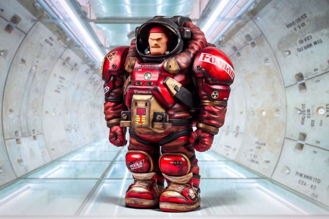 ローフールアドベンチャー　MK4 宇宙飛行士　フィギュア　アートトイ//ZCWO