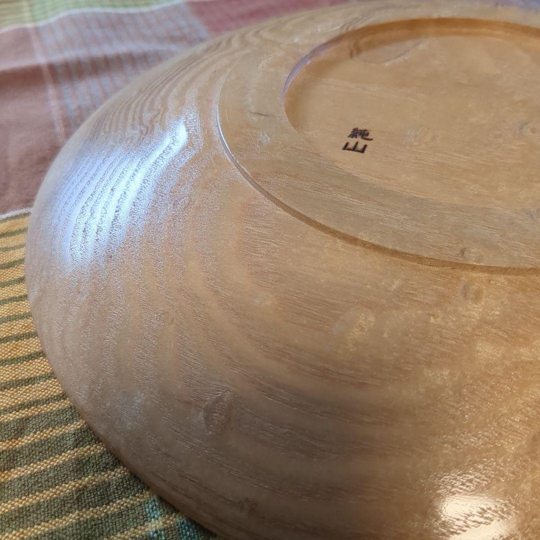 くり　大皿①　手作り木工