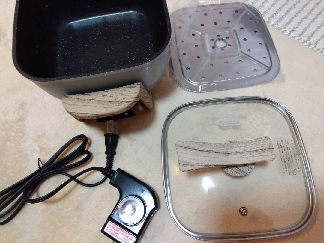 Toffy コンパクト　電気鍋 時短　料理　調理器具　羽生結弦