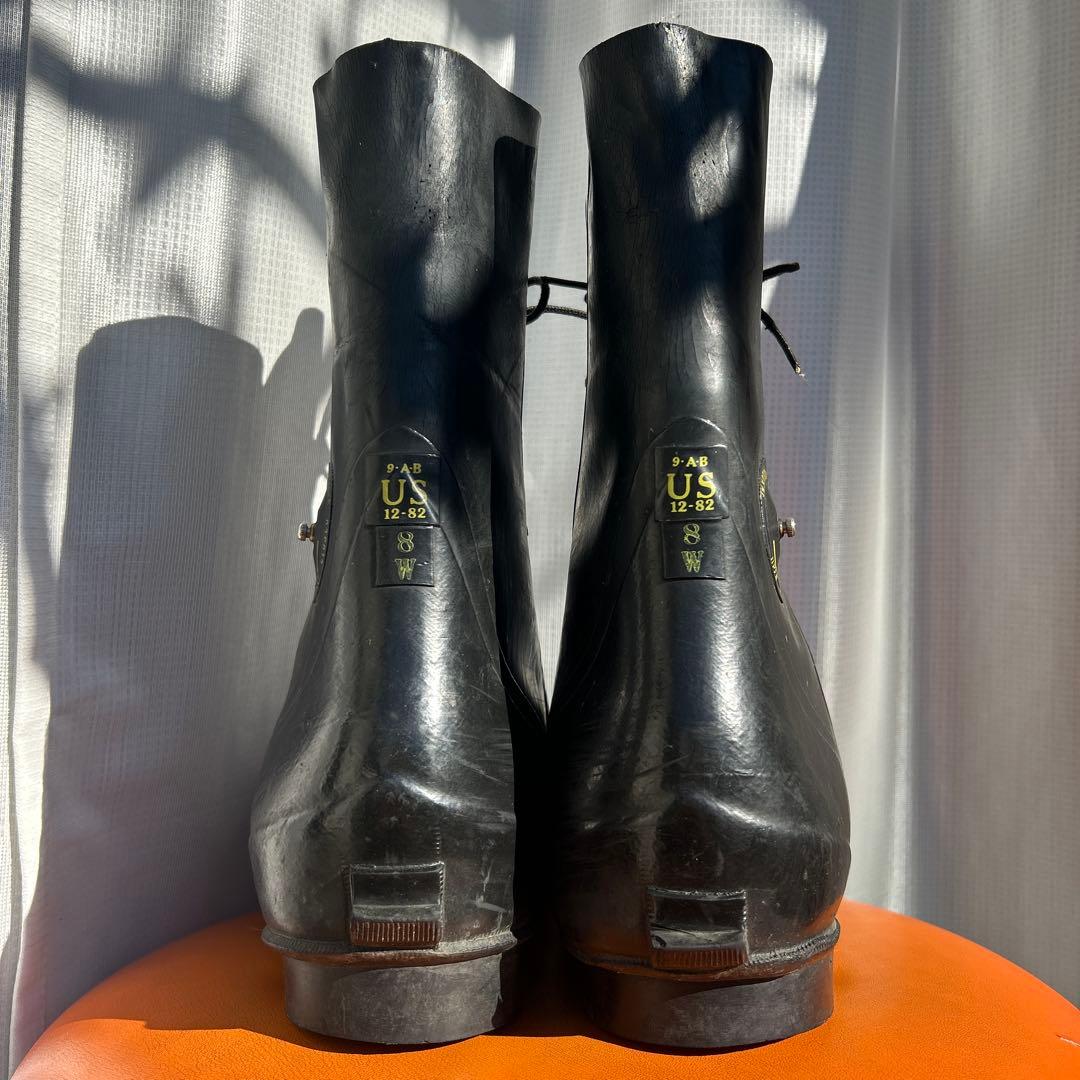 80s vintage us army バニーブーツ ミッキーマウスブーツ - メルカリ