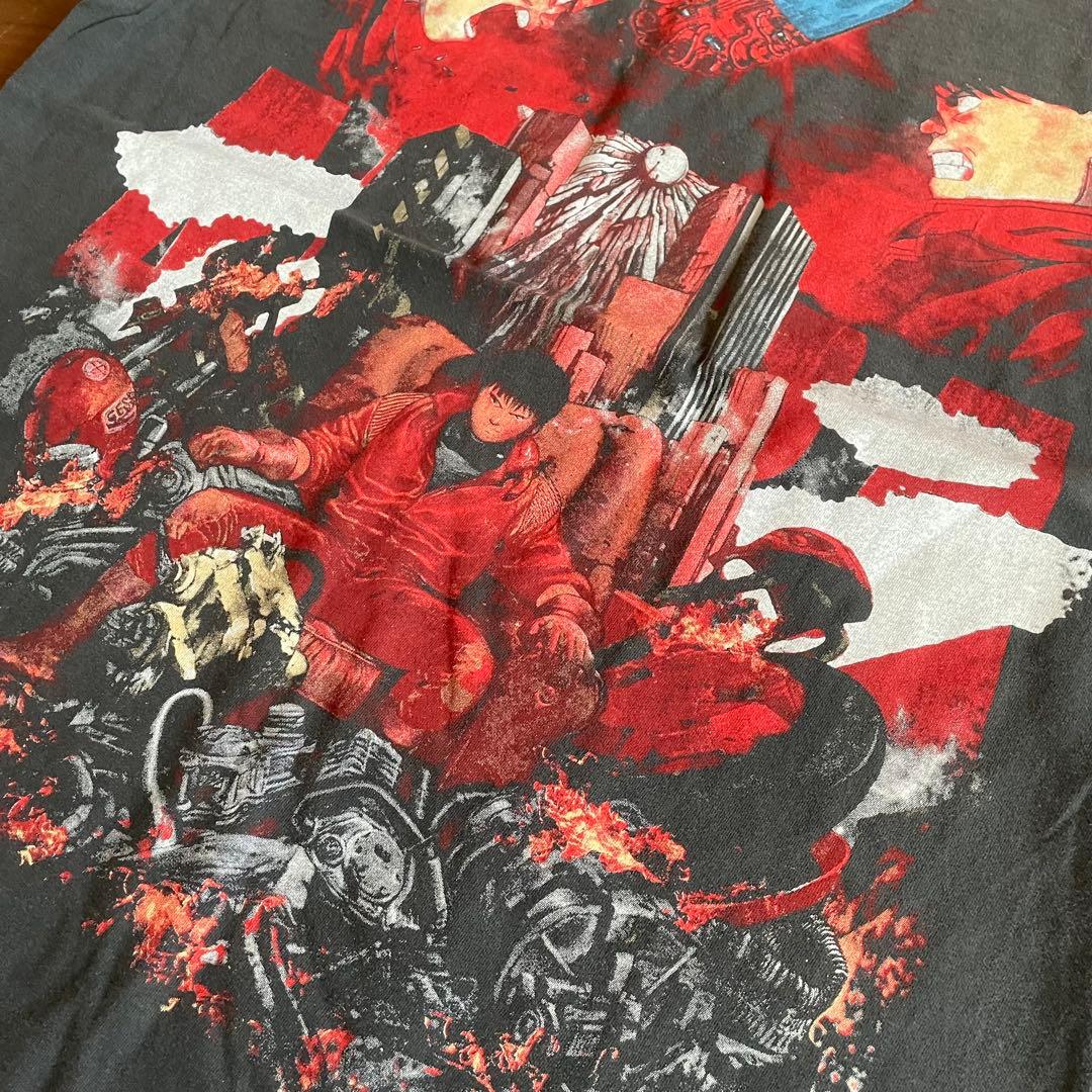 【AKIRA/アキラ】XL/アニメTシャツ/ロックT/古着/ブラック/アメリカ製
