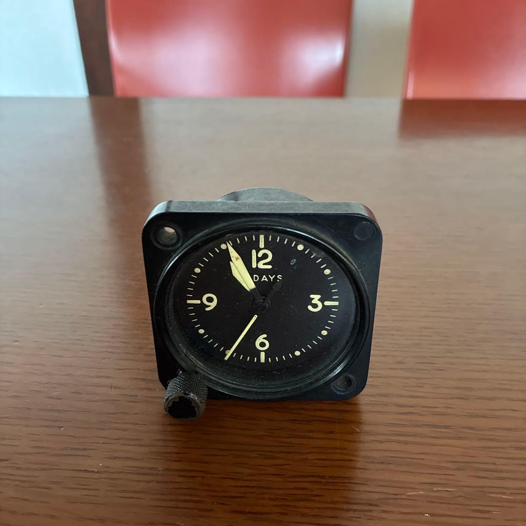 ウォルサム コックピット クロック Waltham 8 Daysビンテージ - メルカリ