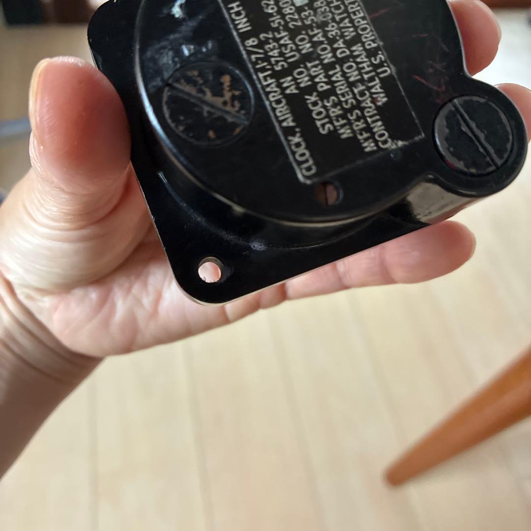 ウォルサム コックピット クロック Waltham 8 Daysビンテージ - メルカリ