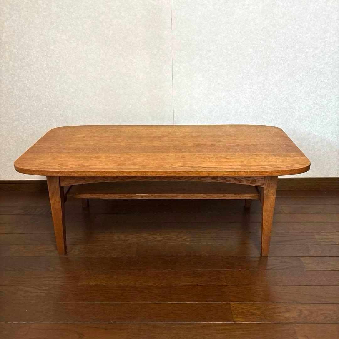 【良品】unico クルト カフェテーブル ローテーブル