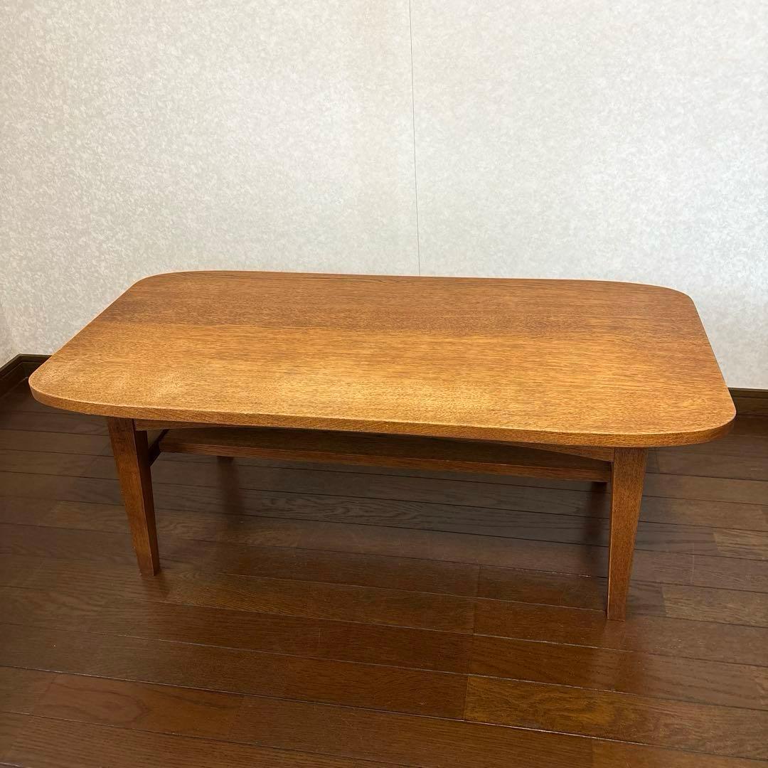 【良品】unico クルト カフェテーブル ローテーブル