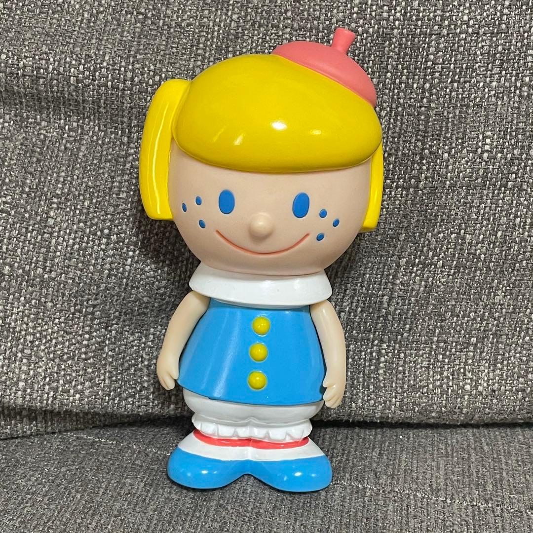 little boy&girl 貯金箱 男の子と女の子　ソフビ　フィギュア