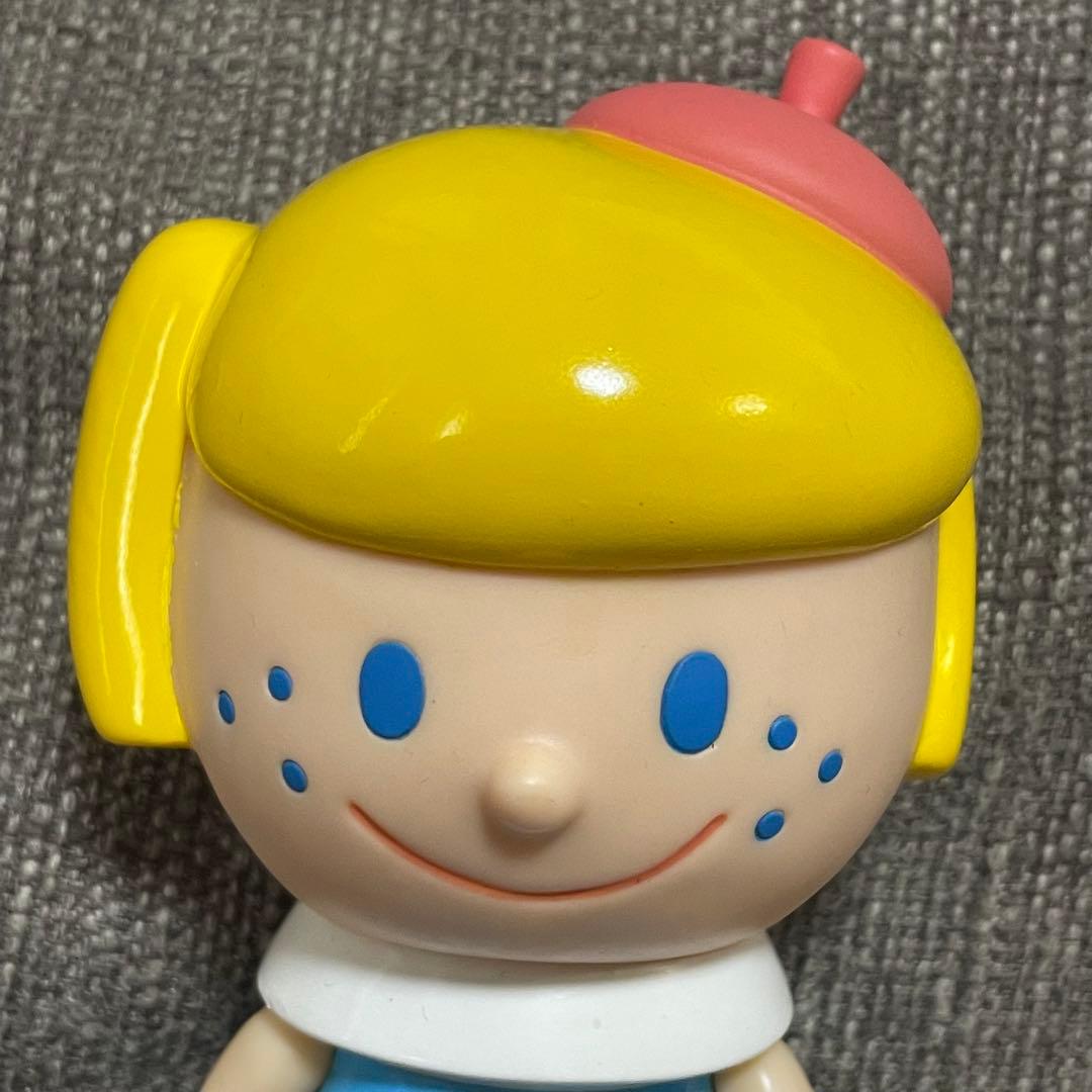 little boy&girl 貯金箱 男の子と女の子　ソフビ　フィギュア