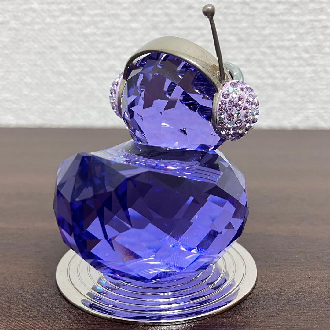 スワロフスキー Happy Duck ハッピーダック DJ パープル - メルカリ