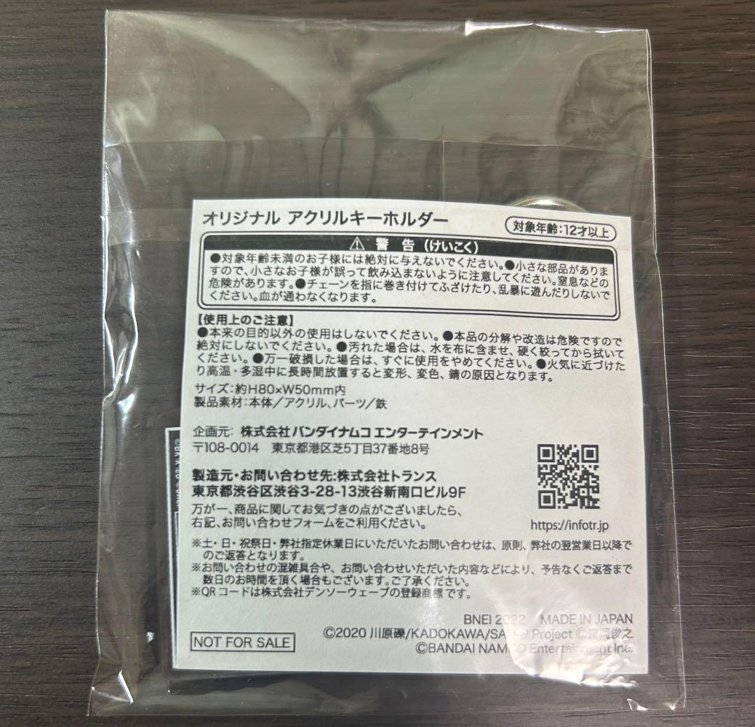 【早い者勝ち】SAOシノン オリジナルアクキー ミリシタ&アリブレコラボ記念