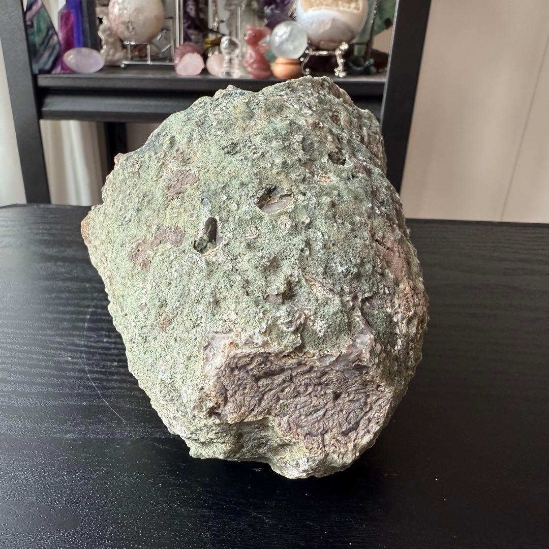 天然石アメジストのドーム 置物 鉱物NO.122403