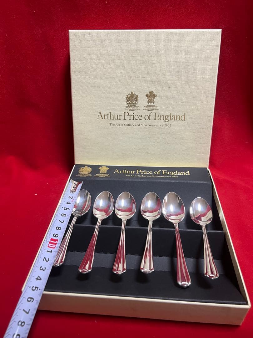 Arthur Price of England スプーン銀製品シルバー製品6本