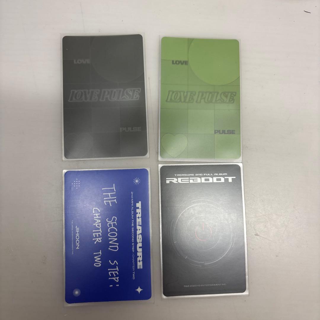 treasure ジフン トレカ4枚セット - メルカリ