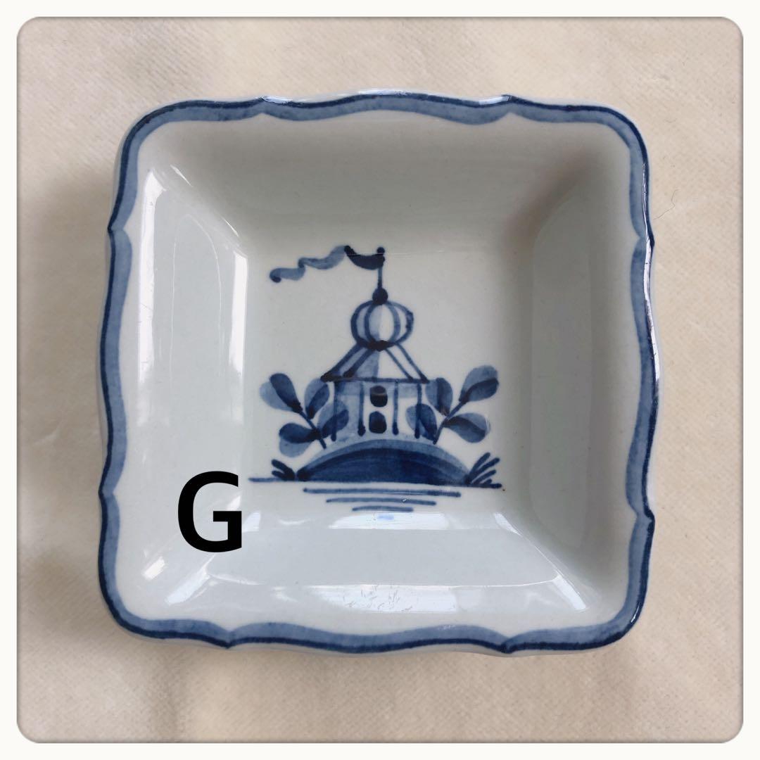  トランクエバー　ヴィンテージ 角小皿　5枚セット