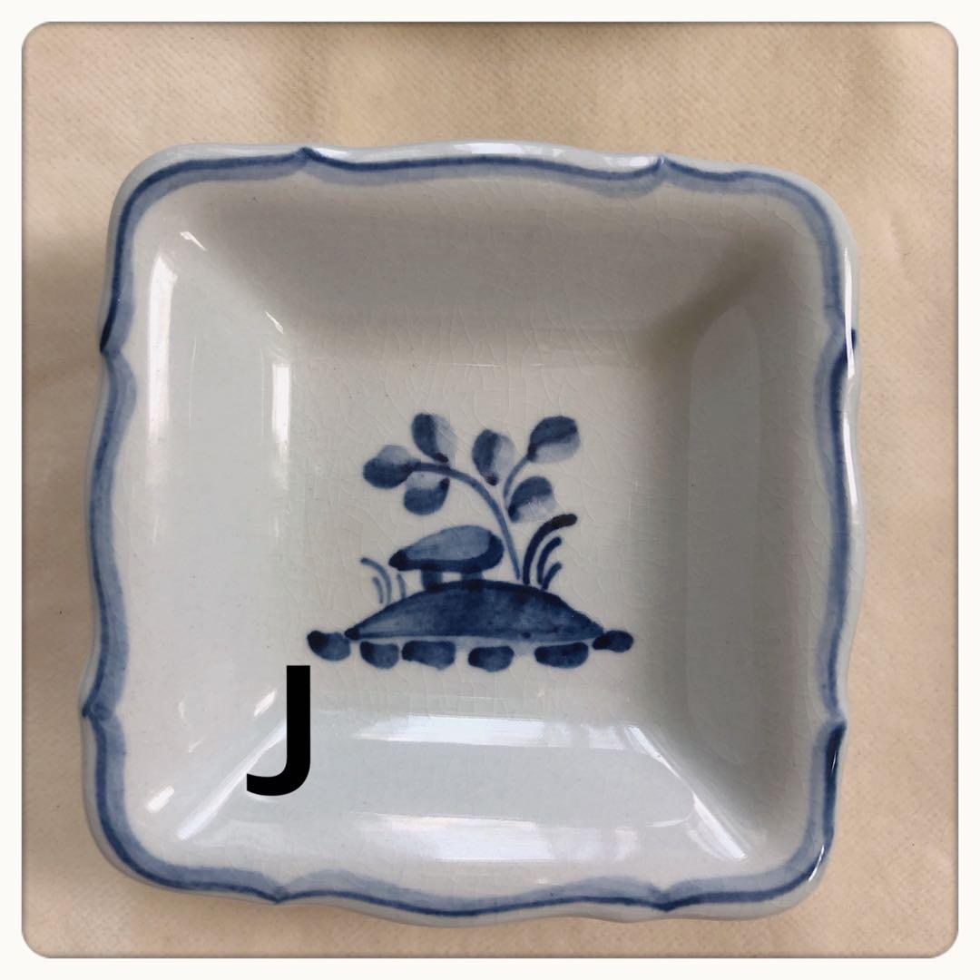  トランクエバー　ヴィンテージ 角小皿　5枚セット