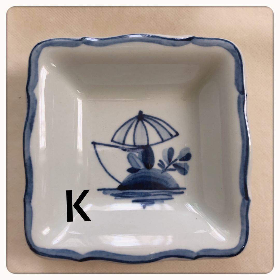  トランクエバー　ヴィンテージ 角小皿　5枚セット