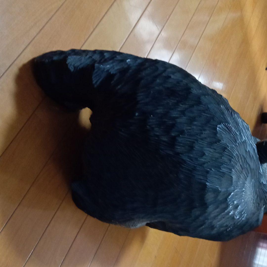 熊の木彫り置物値下げ