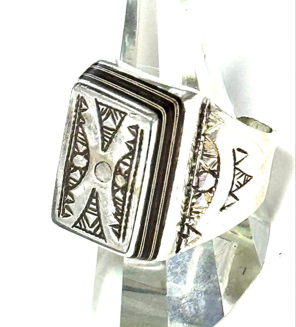 トゥアレグ　ハンドメイド　シルバーリング