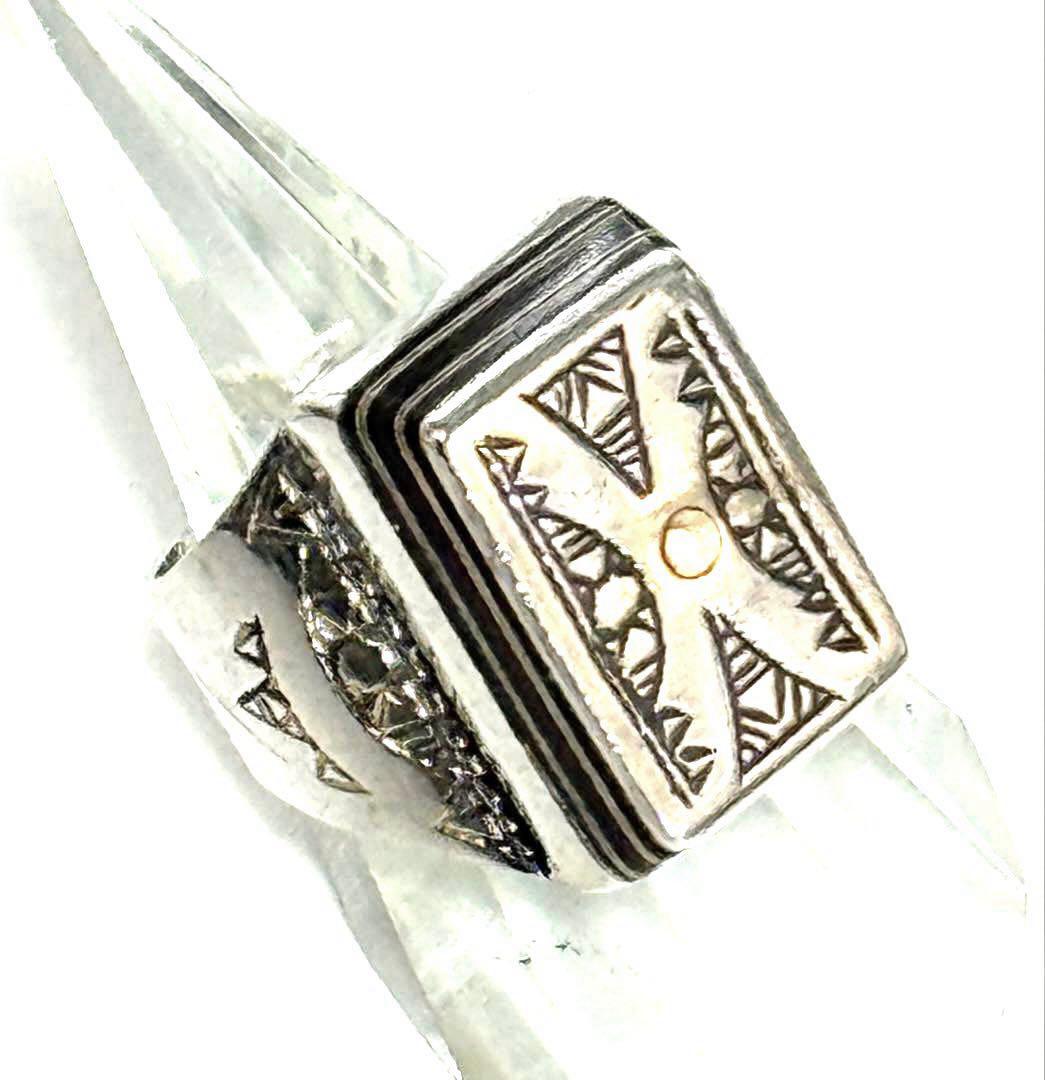 トゥアレグ　ハンドメイド　シルバーリング