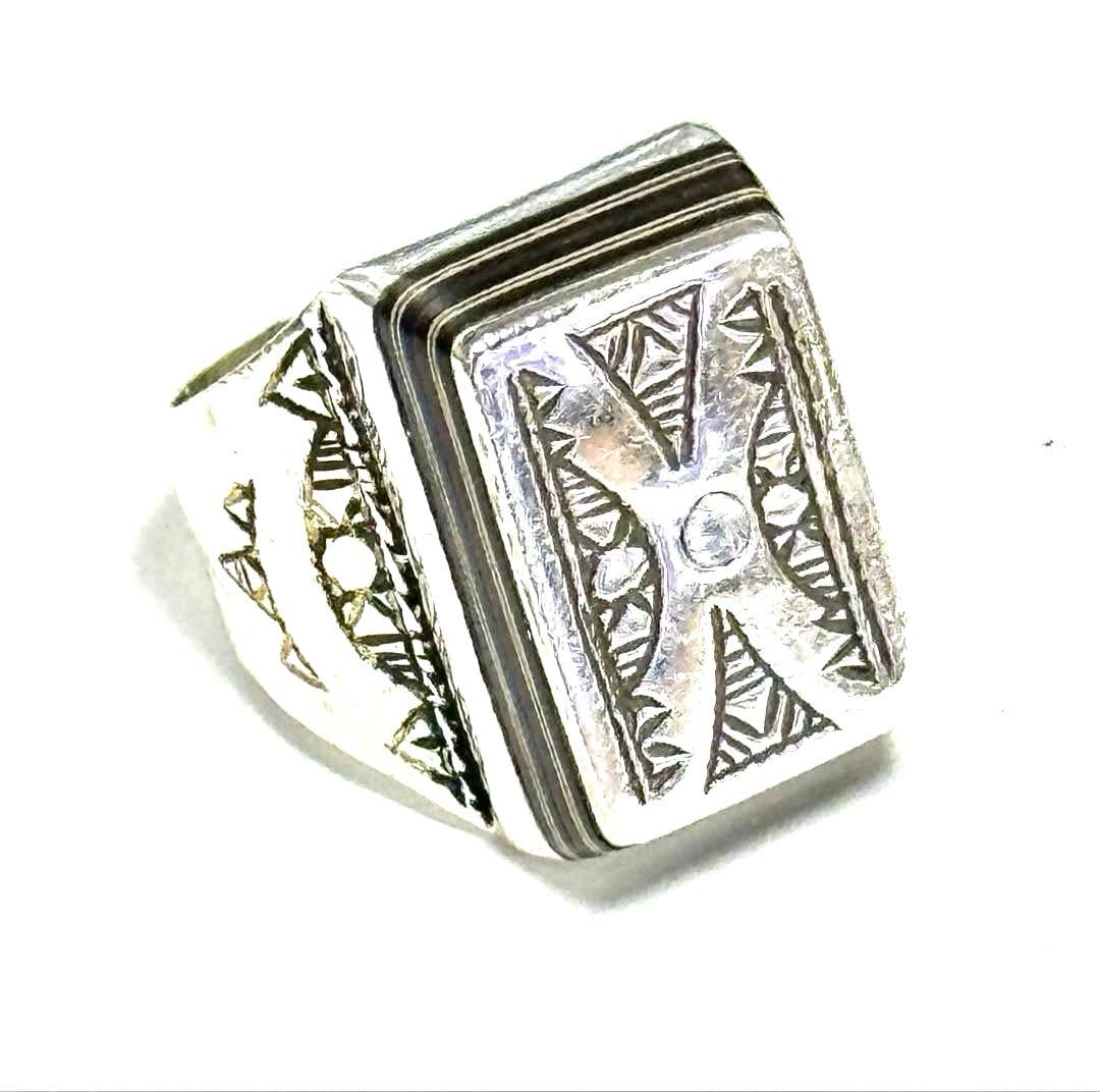 トゥアレグ　ハンドメイド　シルバーリング