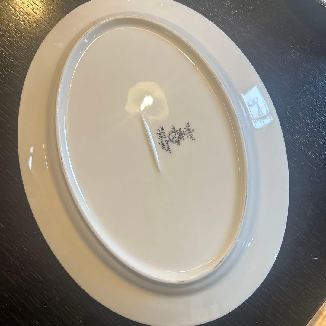 オールドノリタケ　オーバル皿