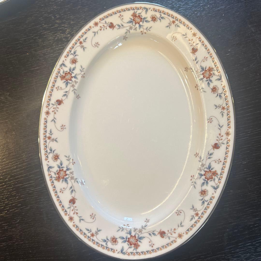 オールドノリタケ　オーバル皿