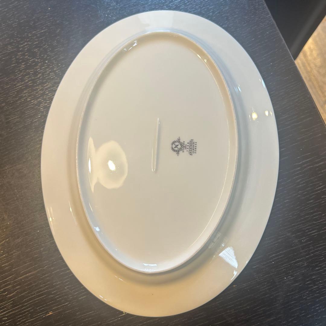 オールドノリタケ　オーバル皿