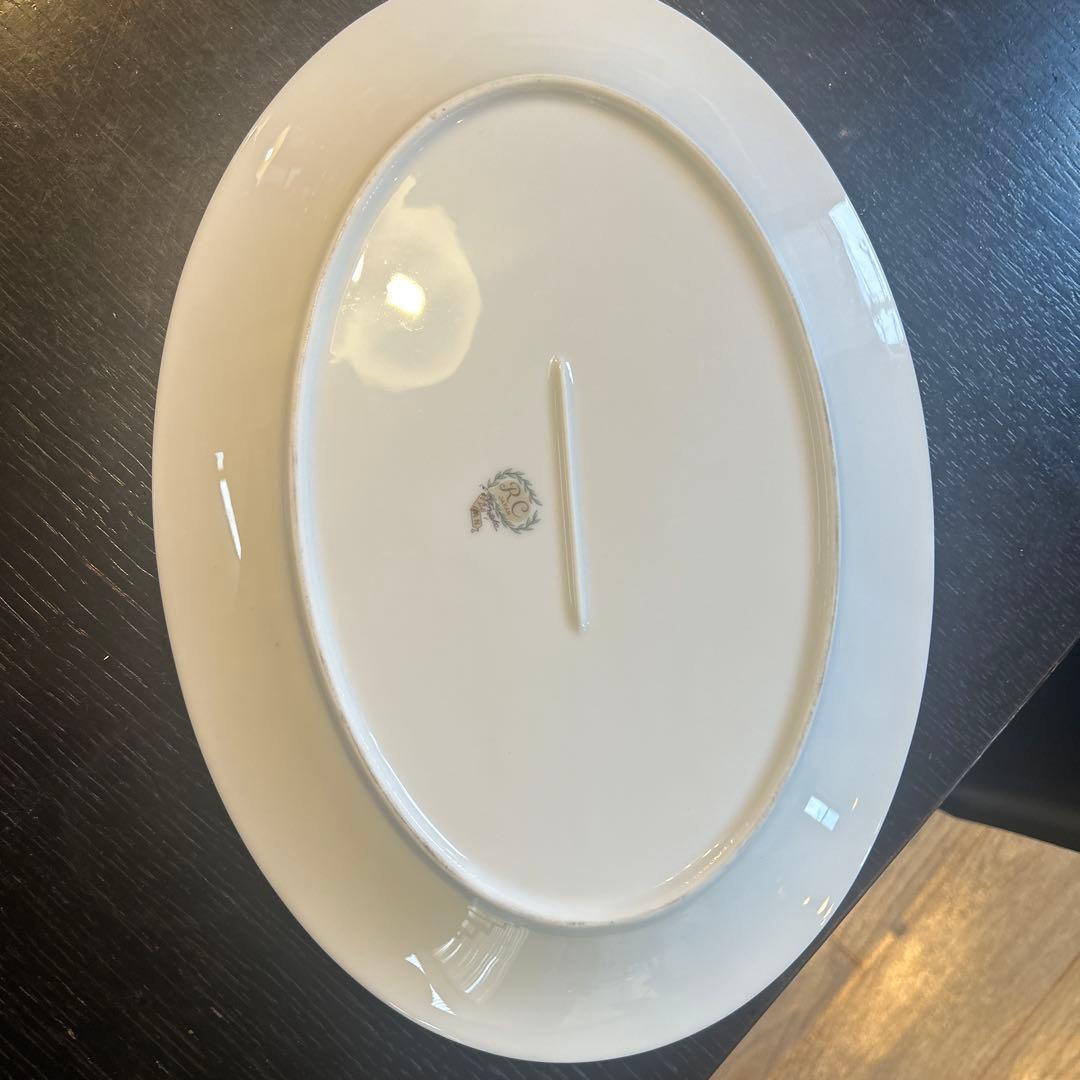 オールドノリタケ　オーバル皿