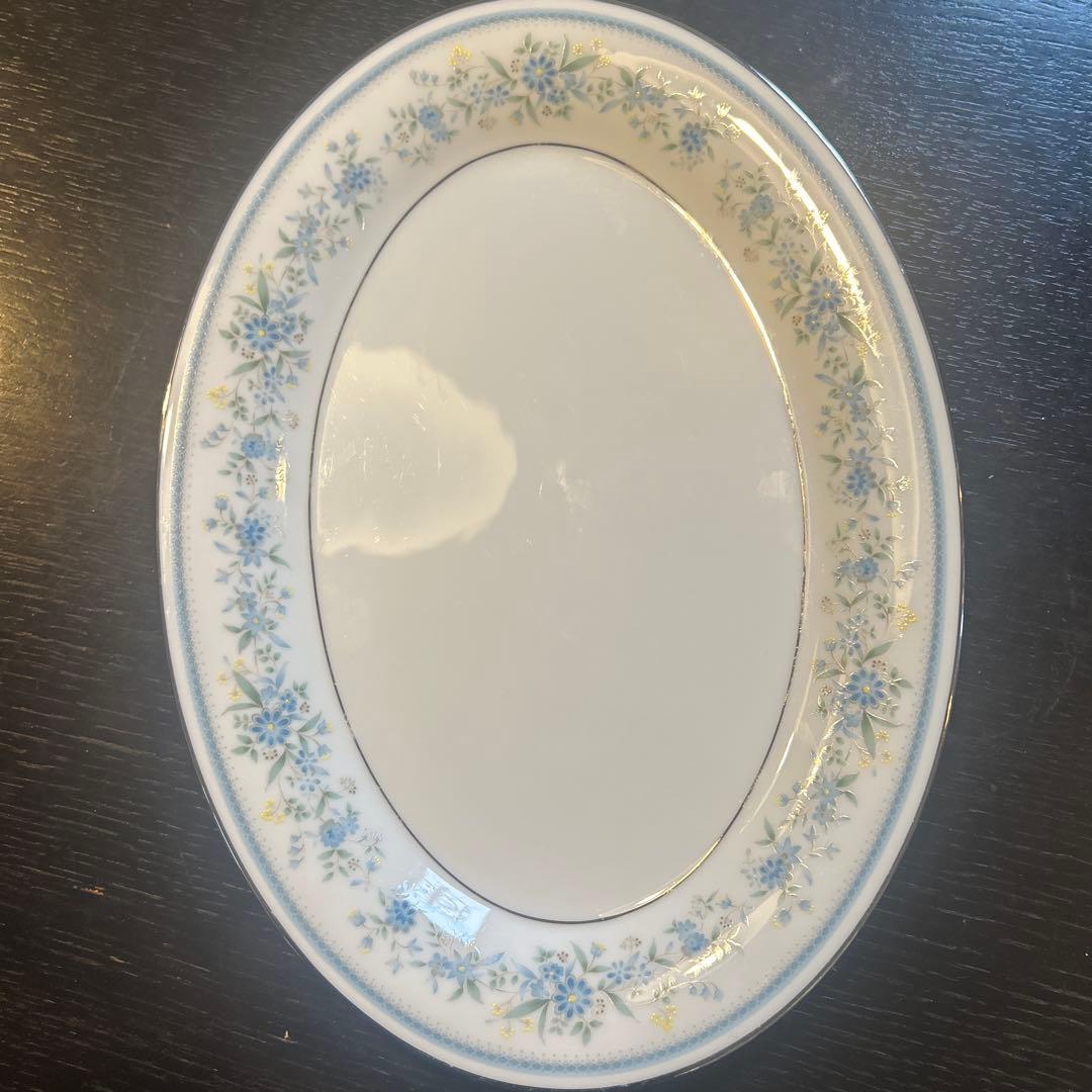 オールドノリタケ　オーバル皿