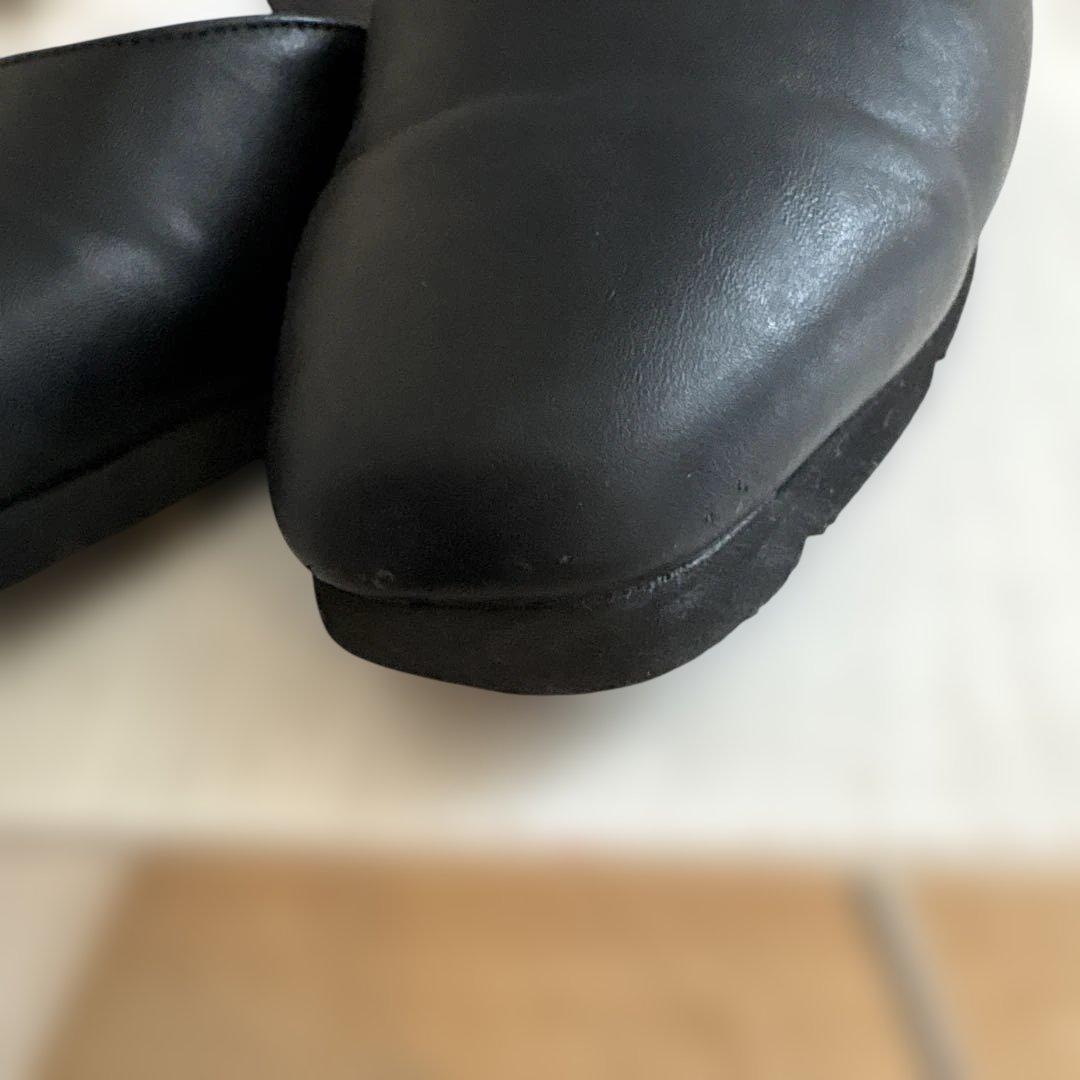 美品　ラクバキ　ミュール　ブラック　M racbaki