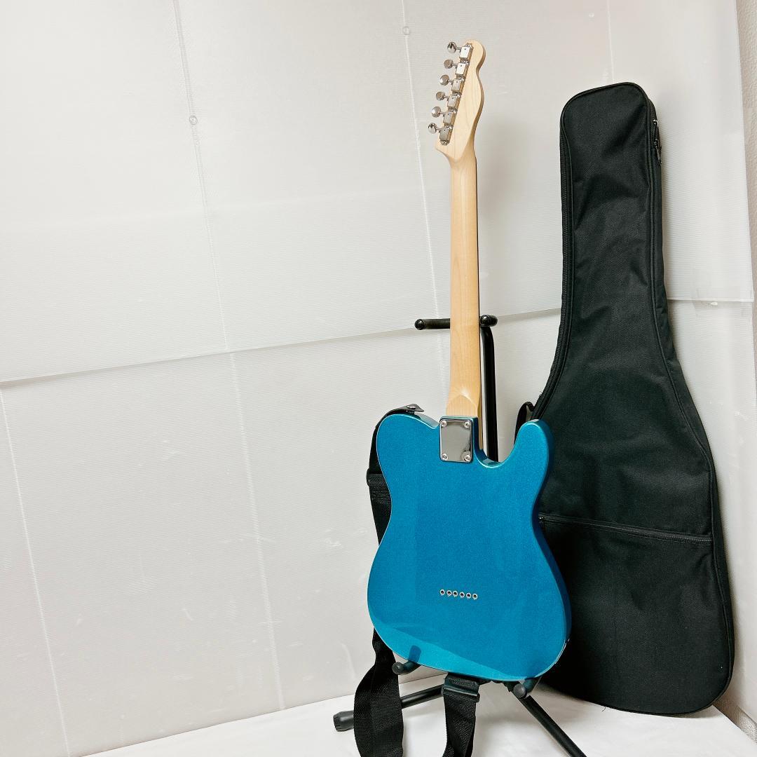 美品 谷口楽器 Serena テレキャスター レフティー 左利き ブルー 水色