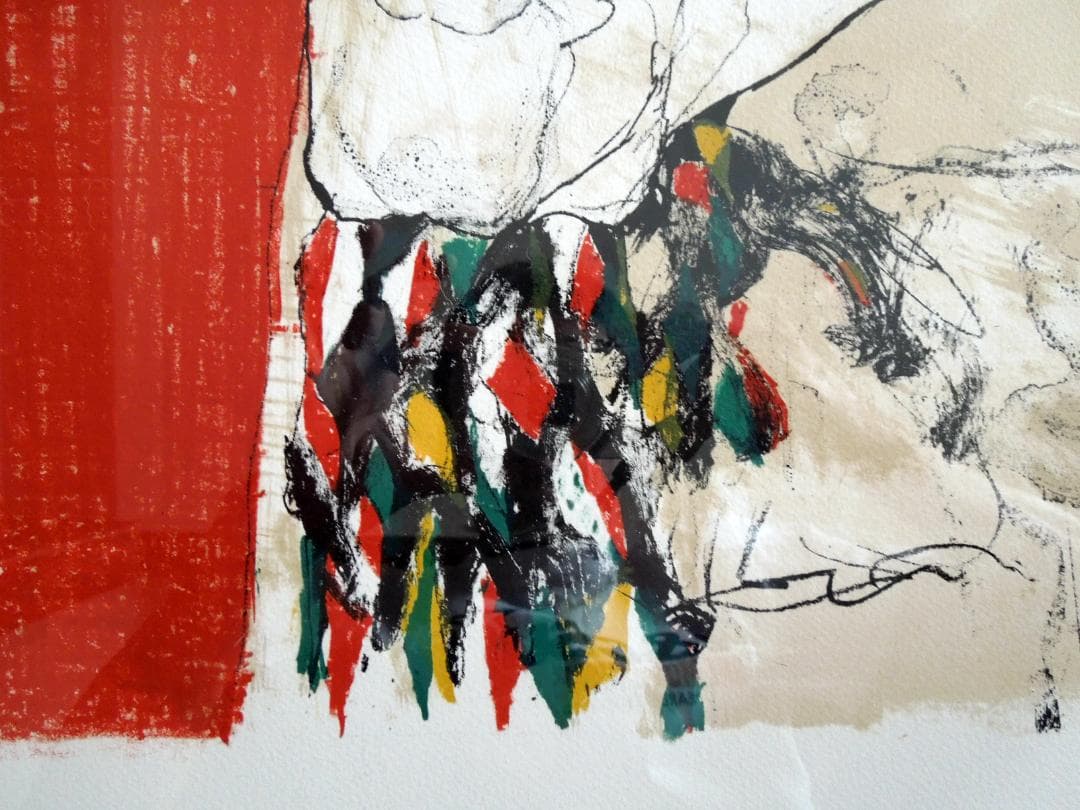 レア 真作 1977年 ジャン ジャンセン 大判 直筆サイン ピカソ ダリ