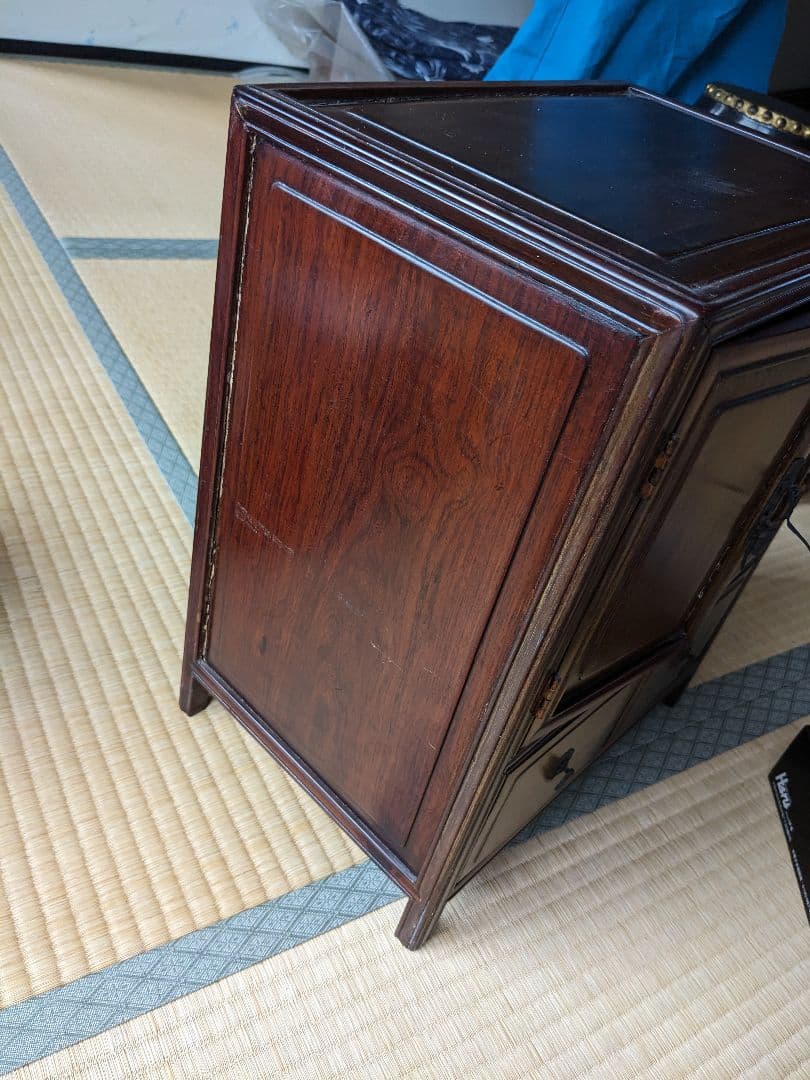 骨董品　高さ40.0cm小箪笥　昭和Vintage　(⁠。⁠•̀⁠ᴗ⁠-⁠)⁠✧