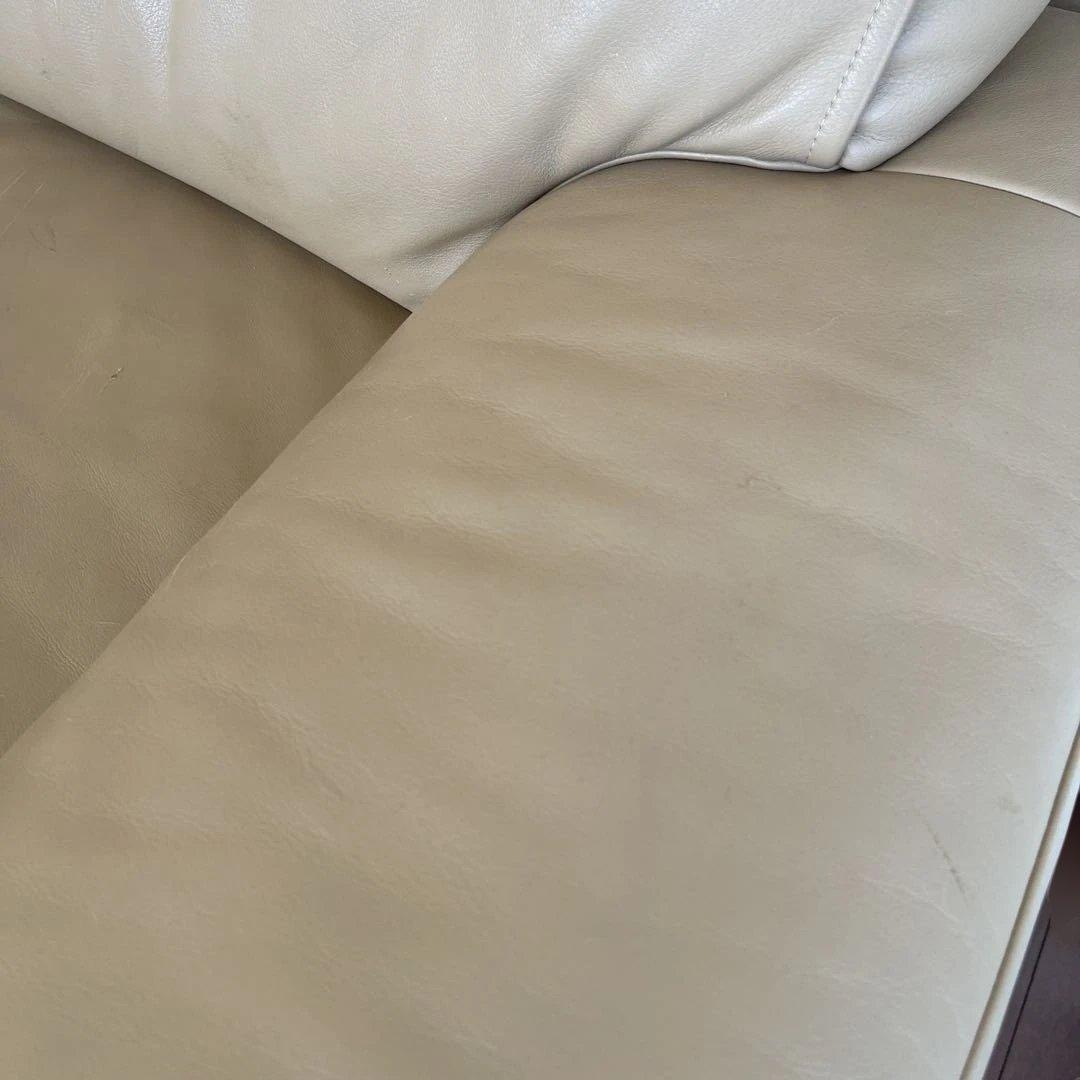 カリモク　ドマーニ　レザー 3人掛けソファ