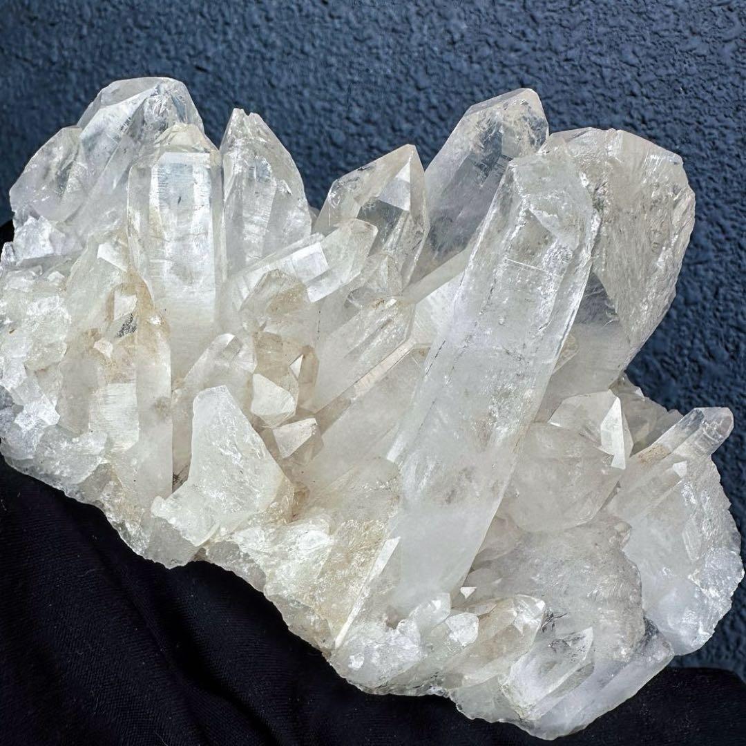 希少❗️高透明度❗虹入り☆超綺麗♡超強いパワー ヒマラヤ水晶 クラスターA1482