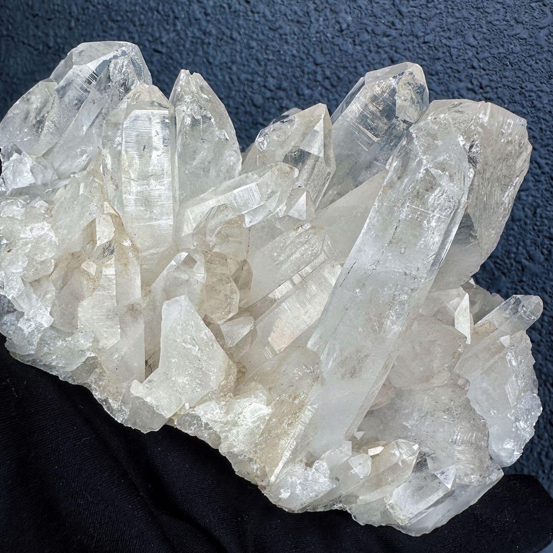 希少❗️高透明度❗虹入り☆超綺麗♡超強いパワー ヒマラヤ水晶 クラスターA1482