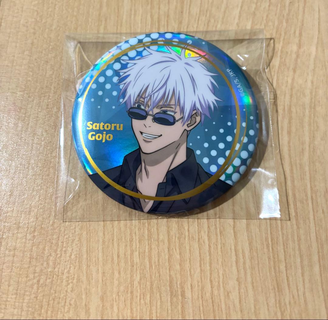 呪術廻戦 オーロラ箔押し缶バッジ 五条悟 GiGO限定 - メルカリ