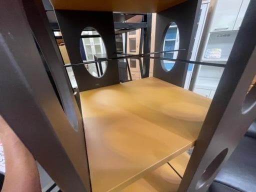 萩原　回転ラック(ブラウン) MUD-7181BR