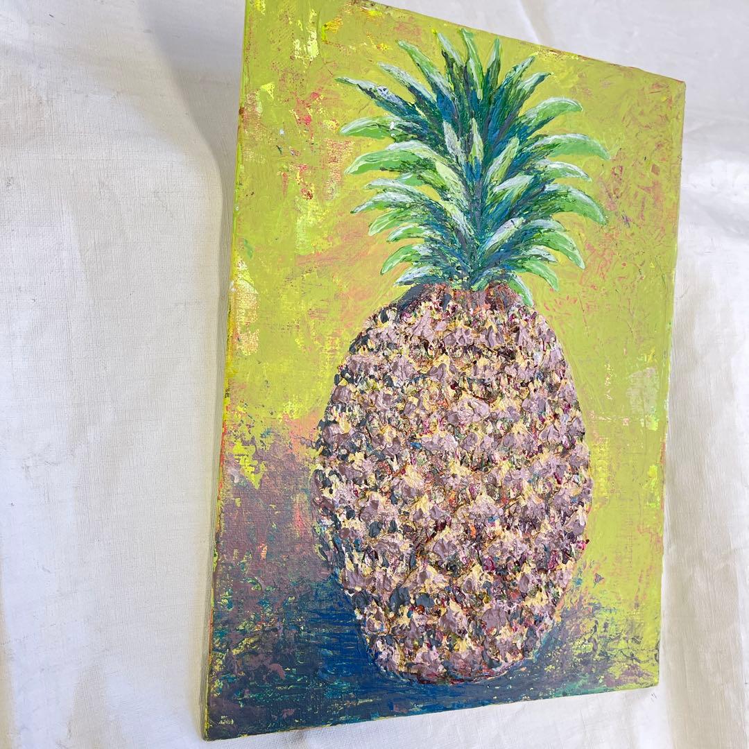 【原画 25.4×34.5cm】Tropical Crown：パイナップル