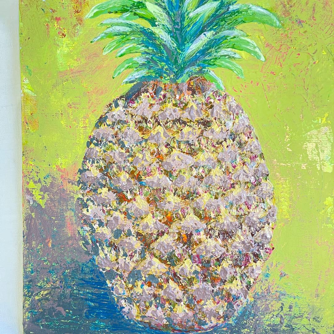 【原画 25.4×34.5cm】Tropical Crown：パイナップル
