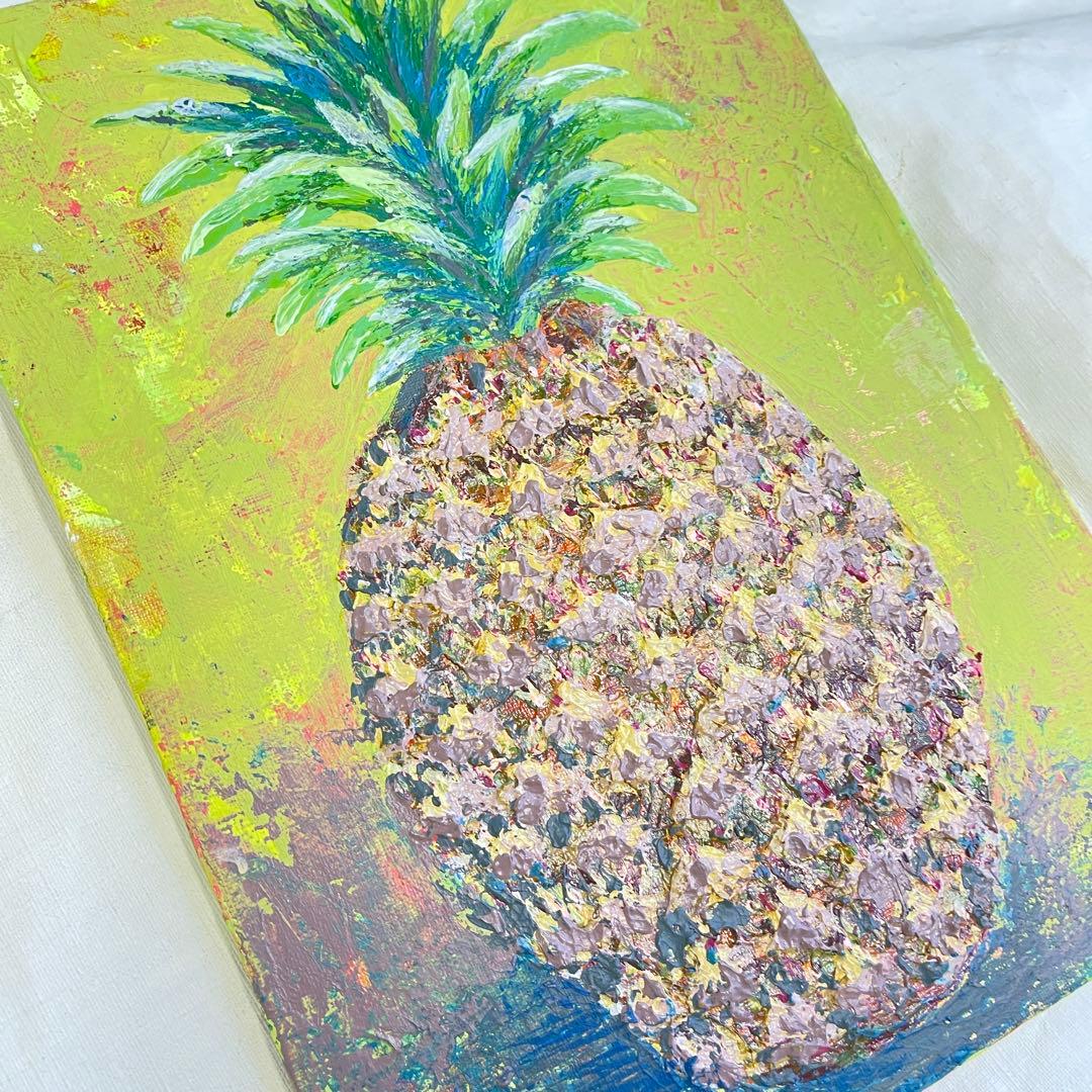 【原画 25.4×34.5cm】Tropical Crown：パイナップル